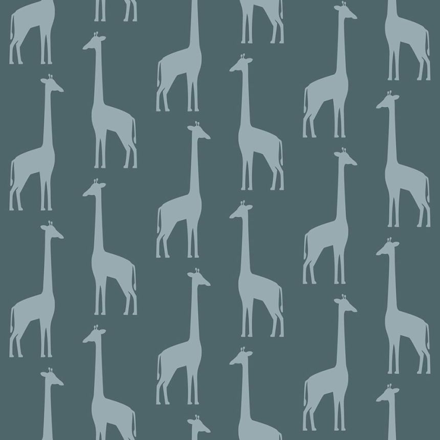 Children's non-woven wallpaper 139061, Giraffes, Let's play, Esta
