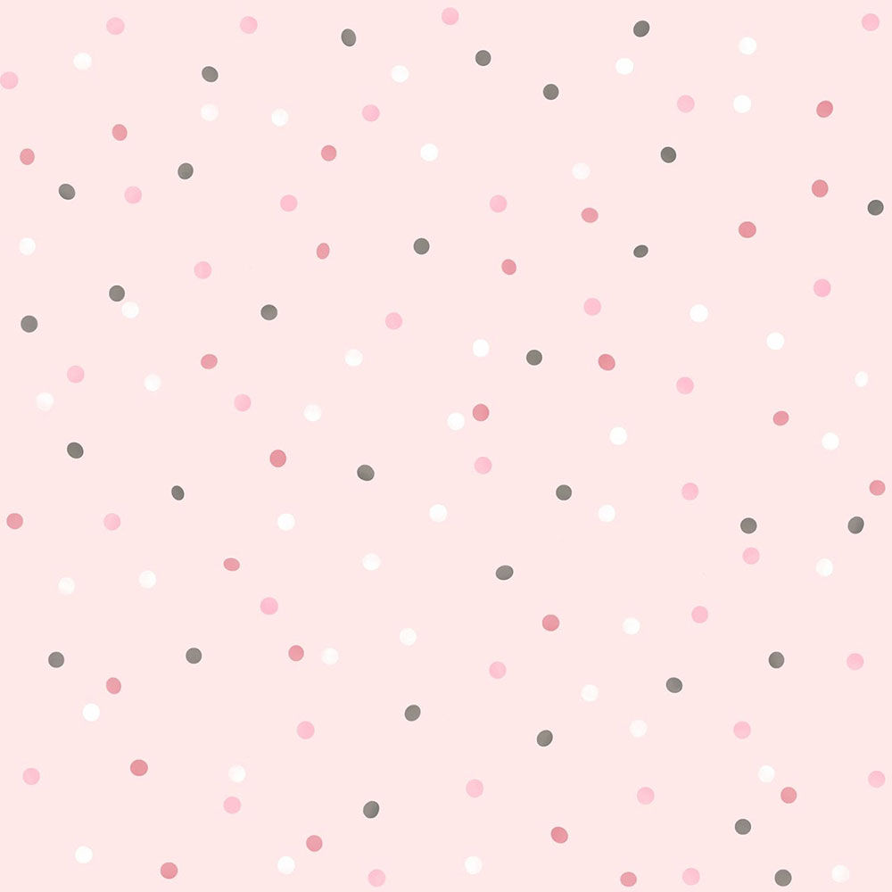 Children's non-woven wallpaper 139051, Polka dots, Let's play, Esta