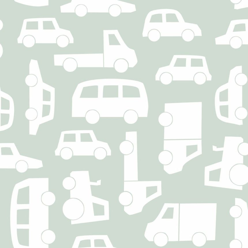Children's non-woven wallpaper  139046, Cars, Let's play, Esta