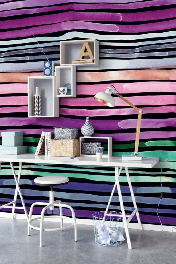 Mural wallpaper Stripes 377216, 309082, 186x280cm, Wallpower Favorites, Eijffinger