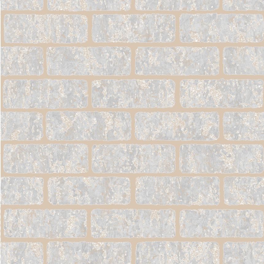 Luxury vinyl wallpaper Bricks 106522, Milan, Vittorio, Graham & Brown