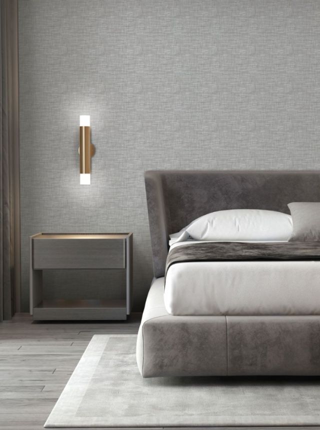 Non-woven wallpaper, cream, coarse fabric imitation FT221241, Best Sellers, Design ID
