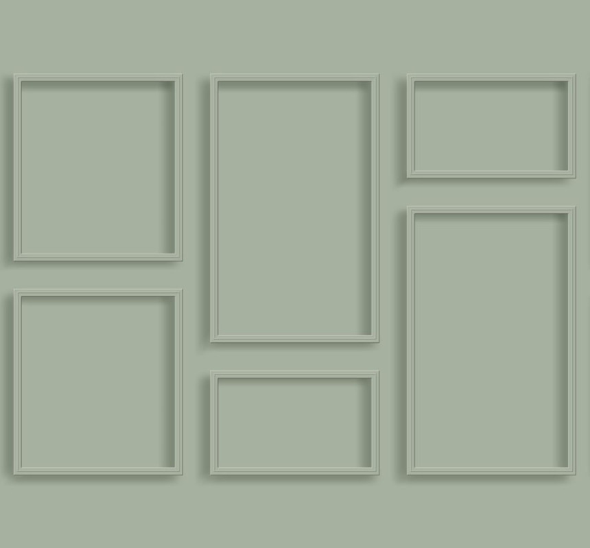 Non-woven geometric 3d wall mural 158966, 3 x 2,79 m, Art Deco, Esta