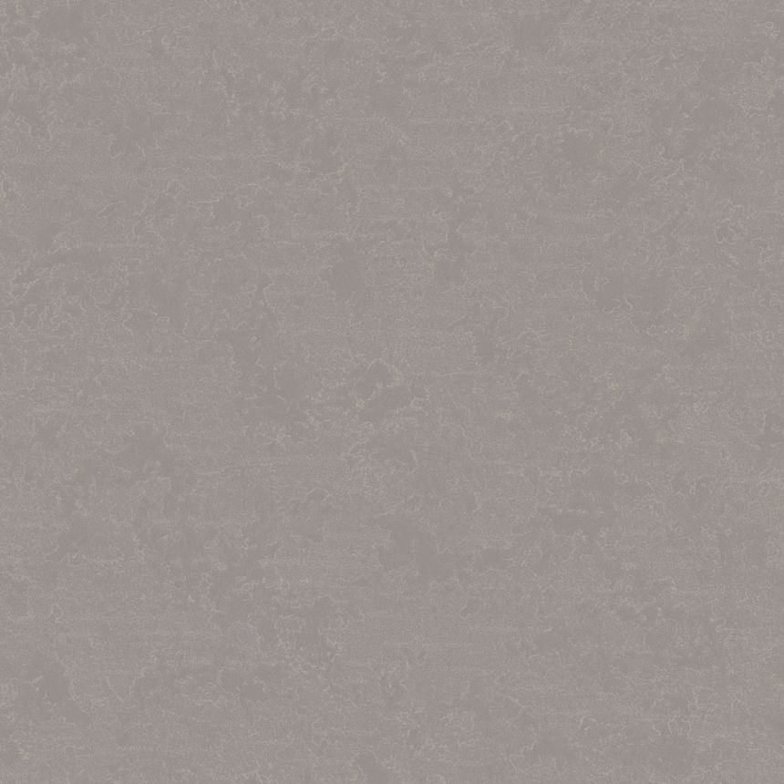 Non-woven brown wallpaper with a soft metallic gloss 346205, Matières - Metal, Origin