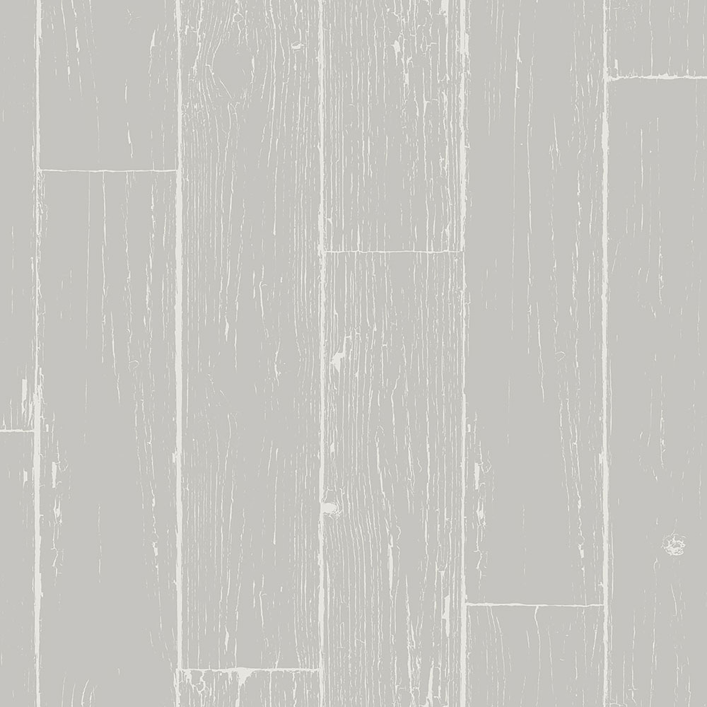 Non-woven wallpaper gray, imitation wood, planks 347539, Matières - Wood, Origin