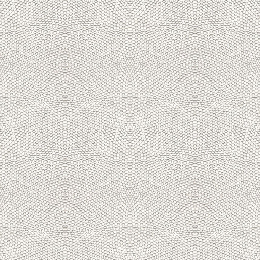 Gray-cream non-woven wallpaper imitation leather 347309, Luxury Skins, Origin