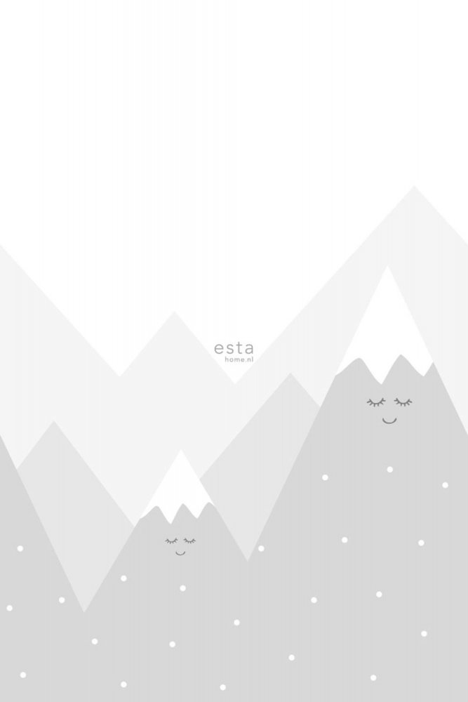 Non-woven children's wallpaper Mountains 158840, 1,86 x 2,79 m, Little Bandits, Esta