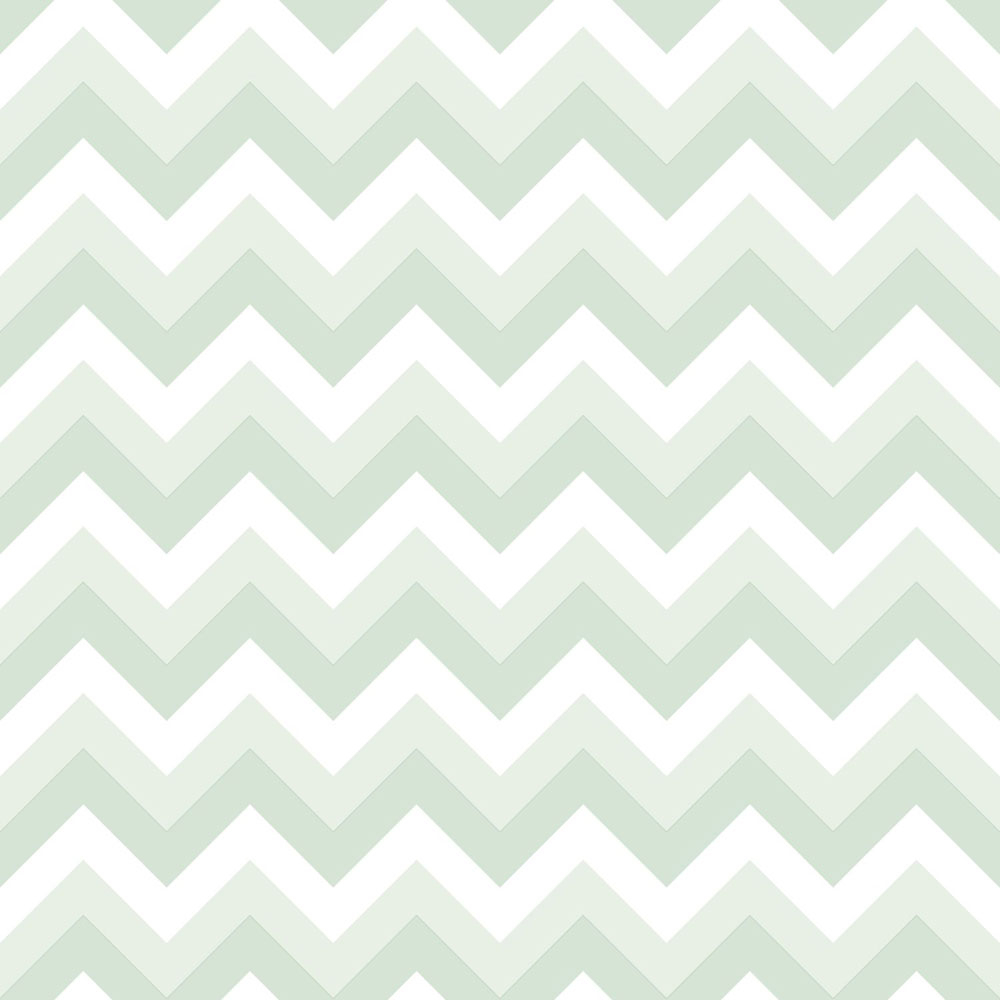 White-green non-woven wallpaper, geometric zig zag pattern 128858, Little Bandits, Esta