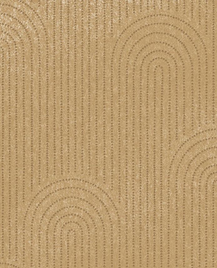 Ocher non-woven wallpaper 312433, Artifact, Eijffinger