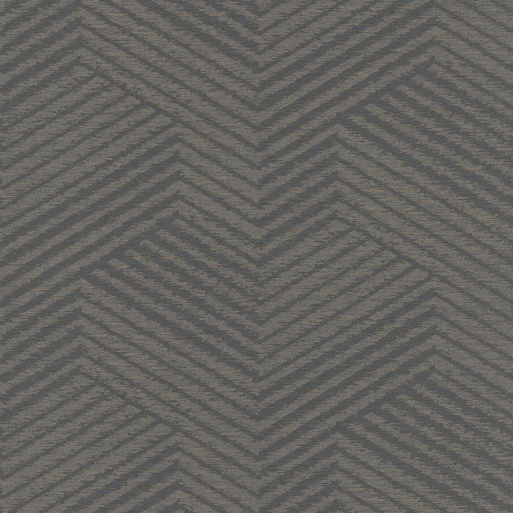 Geometric non-woven wallpaper brown with glossy finish EE2104, Elementum, Grandeco