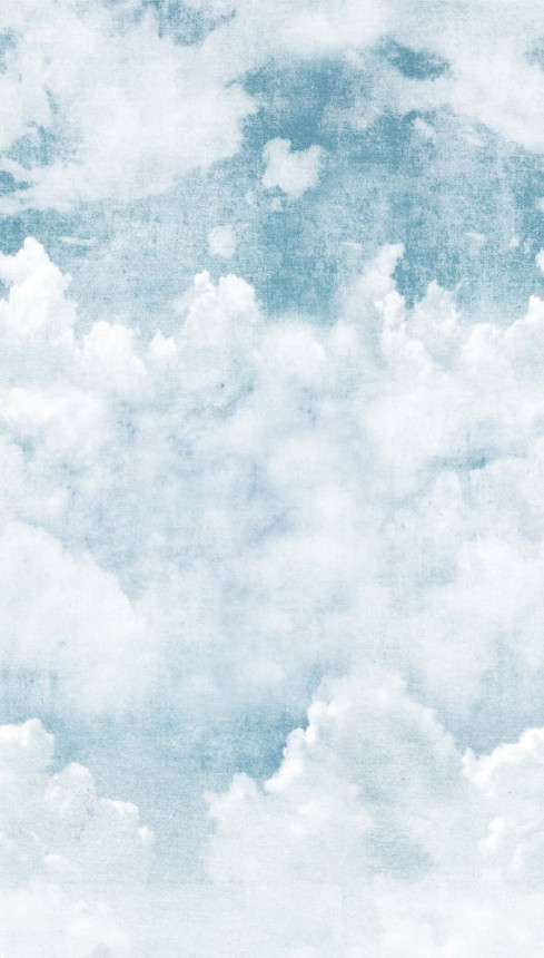 Beige wallpaper, Sky, clouds, A42501, One roll, one motif 2, Grandeco