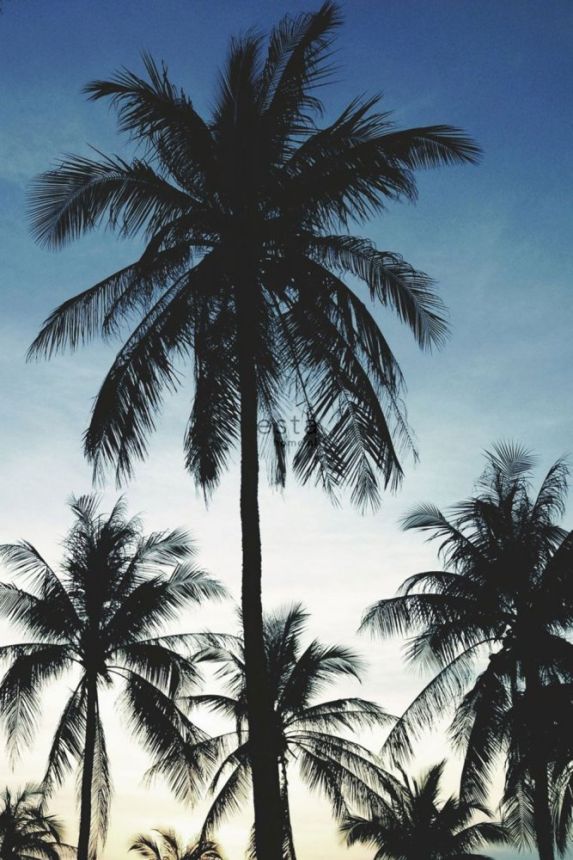 Non-woven wall mural with palm trees 158849, 186 x 279 cm, Regatta Crew, Esta Home
