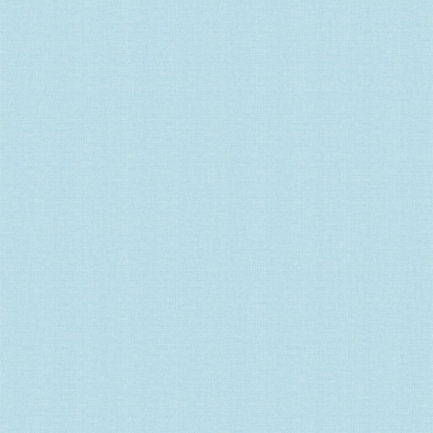Blue paper wallpaper with fabric texture 463-1, Pippo, ICH Wallcoverings