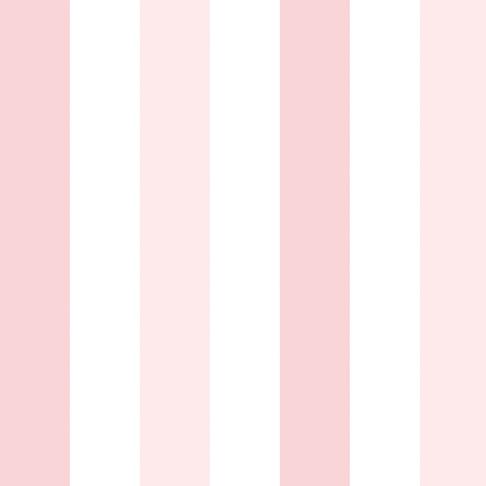 Paper, white and pink stripe wallpaper 461-3, Pippo, ICH Wallcoverings
