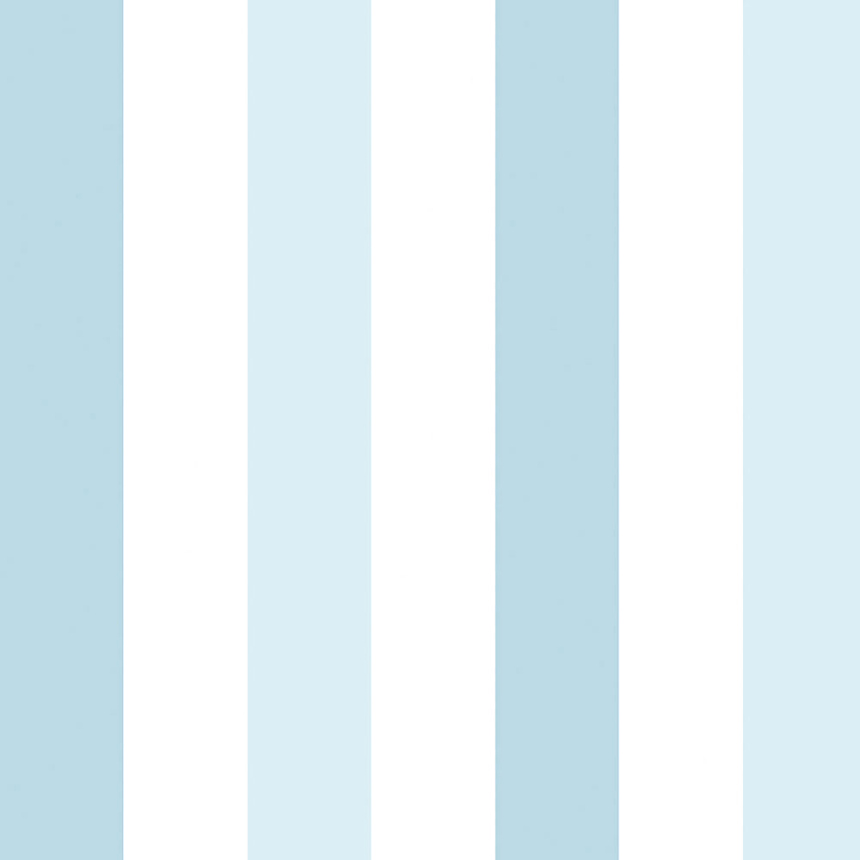 Paper, blue and white stripes wallpaper 461-1, Pippo, ICH Wallcoverings