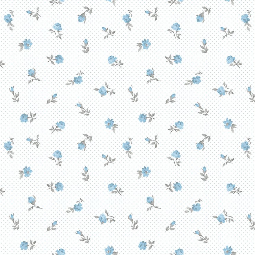 Romantic paper wallpaper flowers 455-1, Pippo, ICH Wallcoverings