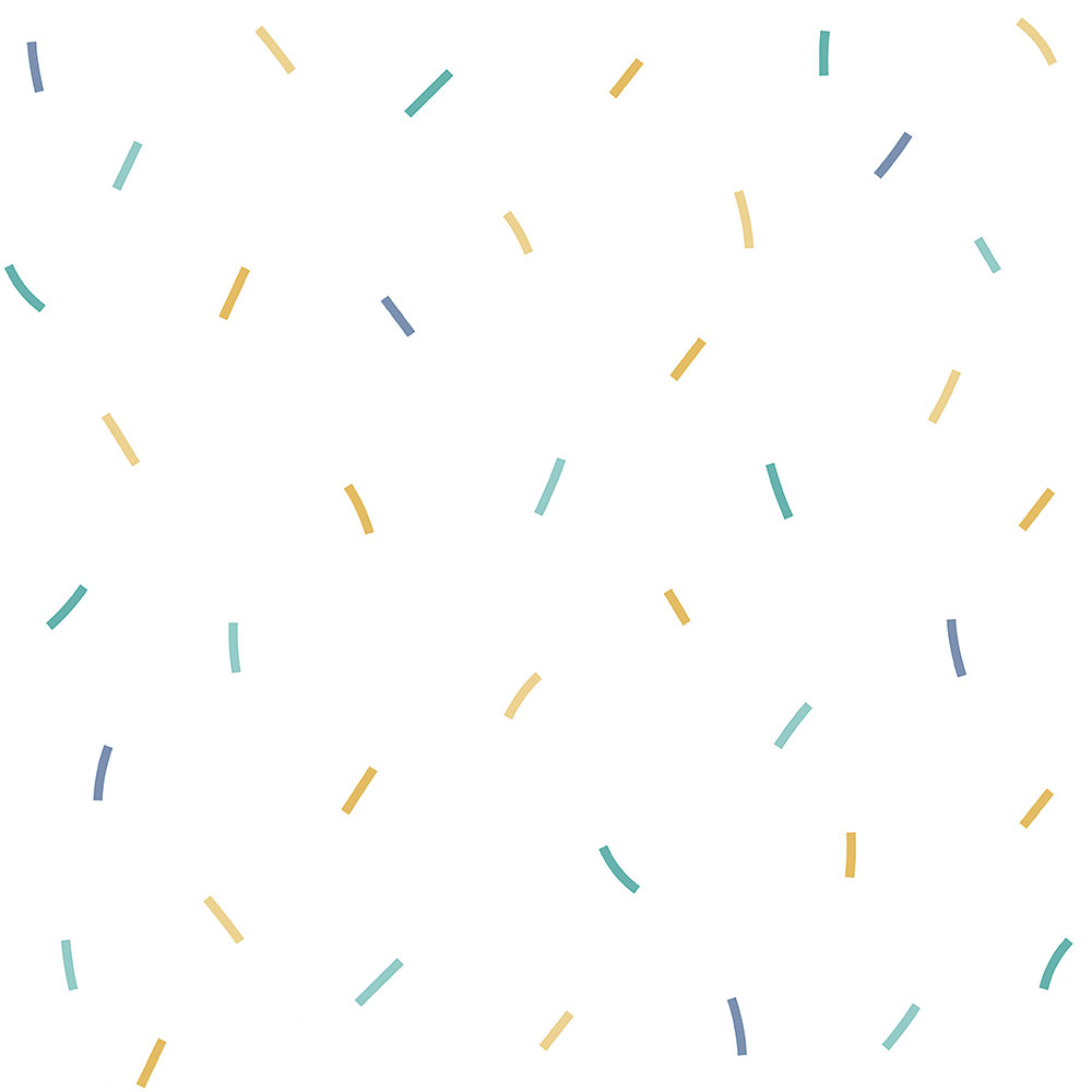 Paper wallpaper with coloured lines 453-1, Pippo, ICH Wallcoverings