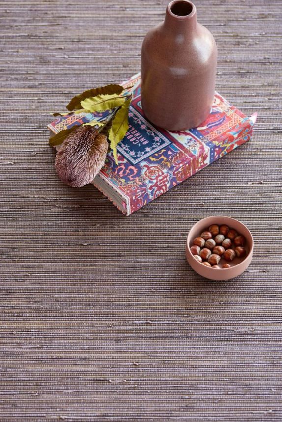 Purple natural wallpaper Grasscloth 303551, Natural Wallcoverings III, Eijffinger