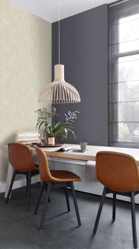 Gray non-woven wallpaper 148733, Blush, Esta Home