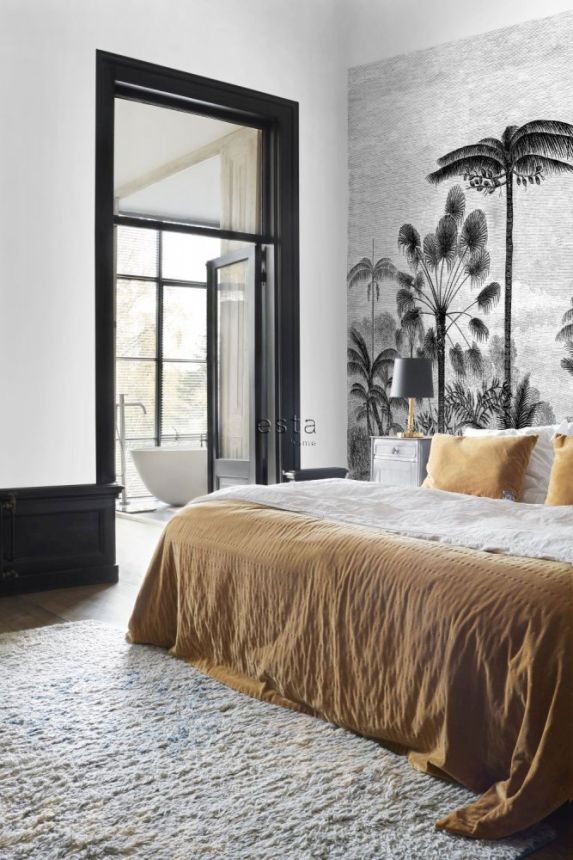 Non-woven wall mural - jungle, palm trees 158952, 350x279cm, Paradise, Esta