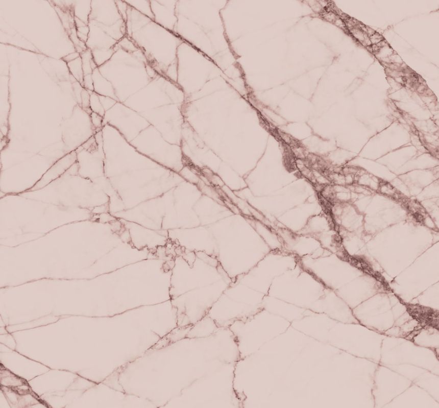 Non-woven wall mural - pink marble 158949, 300x279cm, Paradise, Esta