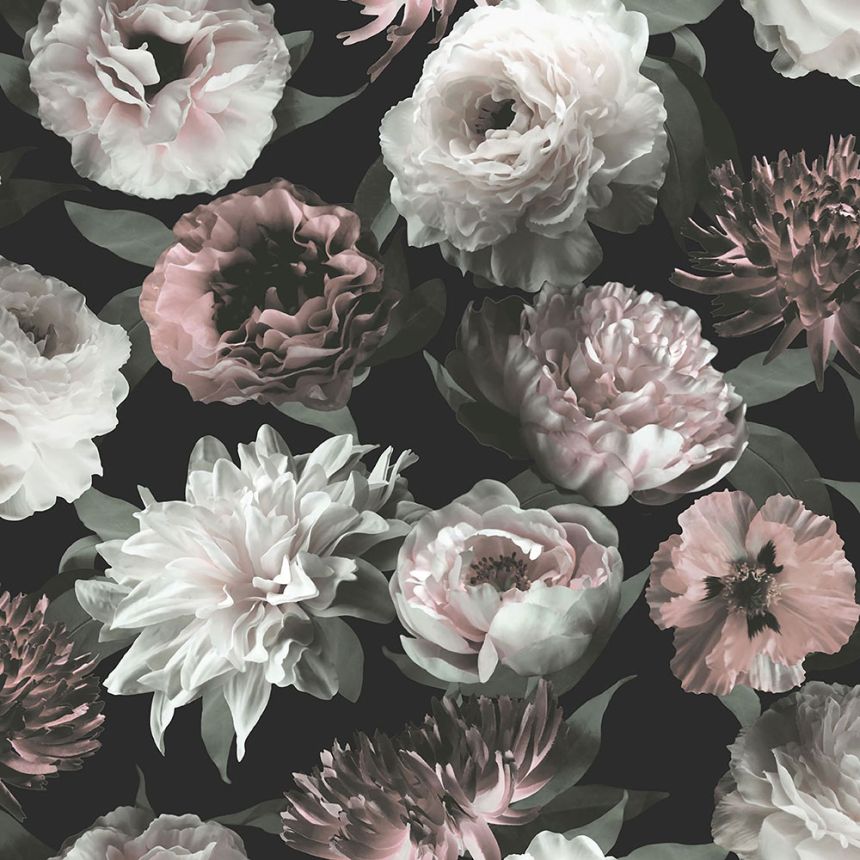 Romantic non-woven floral wallpaper for bedroom 139169, Paradise, Esta Home