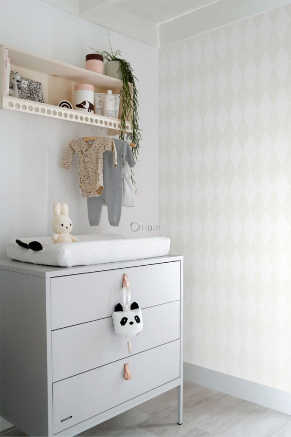 Geometric pattern wallpaper - diamonds 347693, Precious, Origin