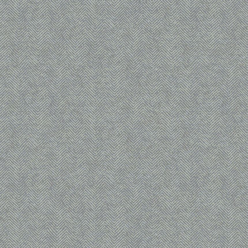 Non-woven wallpaper imitation fabric, herringbone pattern 347667, Natural Fabrics, Origin