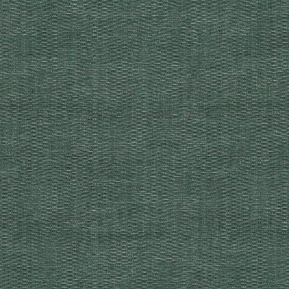 Non-woven wallpaper, imitation fabric green melange 347636, Natural Fabrics, Origin