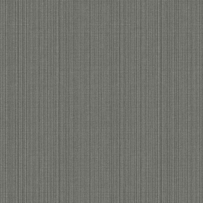 Non-woven wallpaper imitation of gray woven fabric 347628, Natural Fabrics, Origin