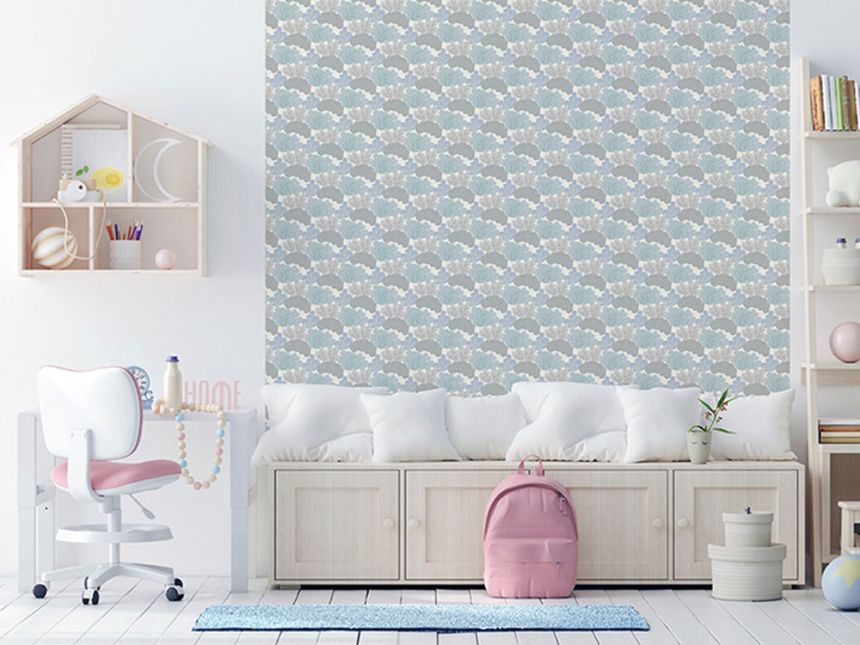 Non-woven children's wallpaper with plants, trees A96814, My Kingdom, Ugépa