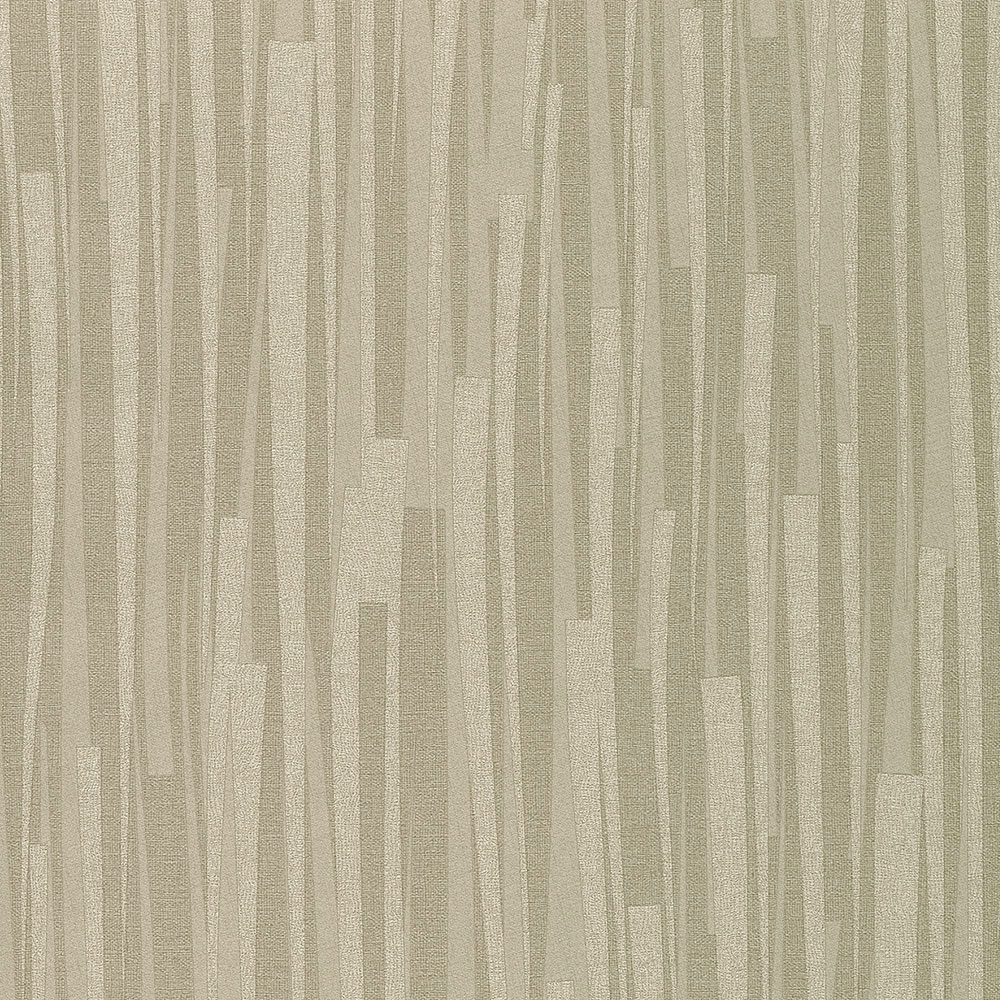 Grey-green non-woven stripes wallpaper 32105, Textilia, Limonta