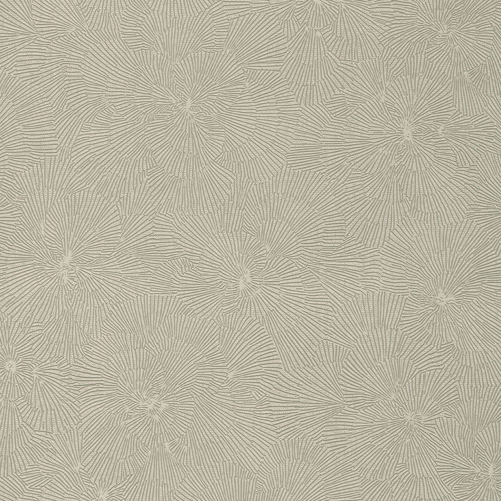 Gray non-woven wallpaper with flowers 32005, Textilia, Limonta