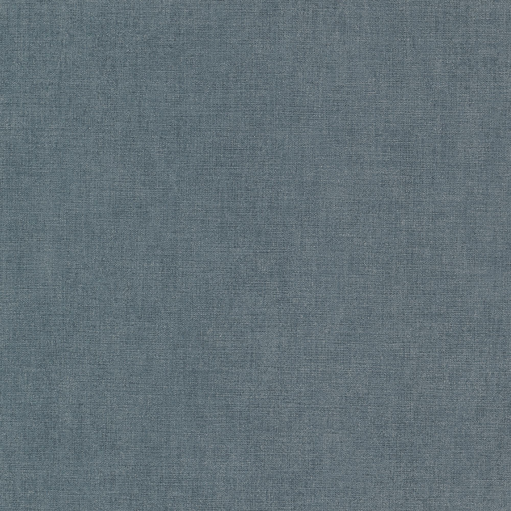 Blue non-woven monochrome wallpaper 31614, Textilia, Limonta