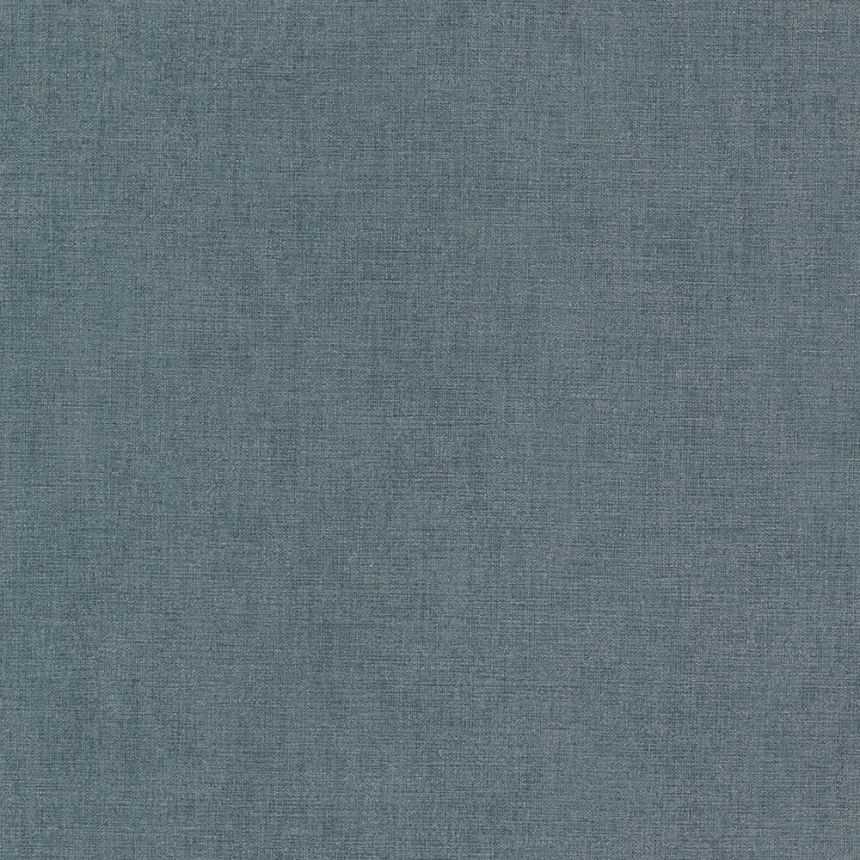 Blue non-woven monochrome wallpaper 31614, Textilia, Limonta