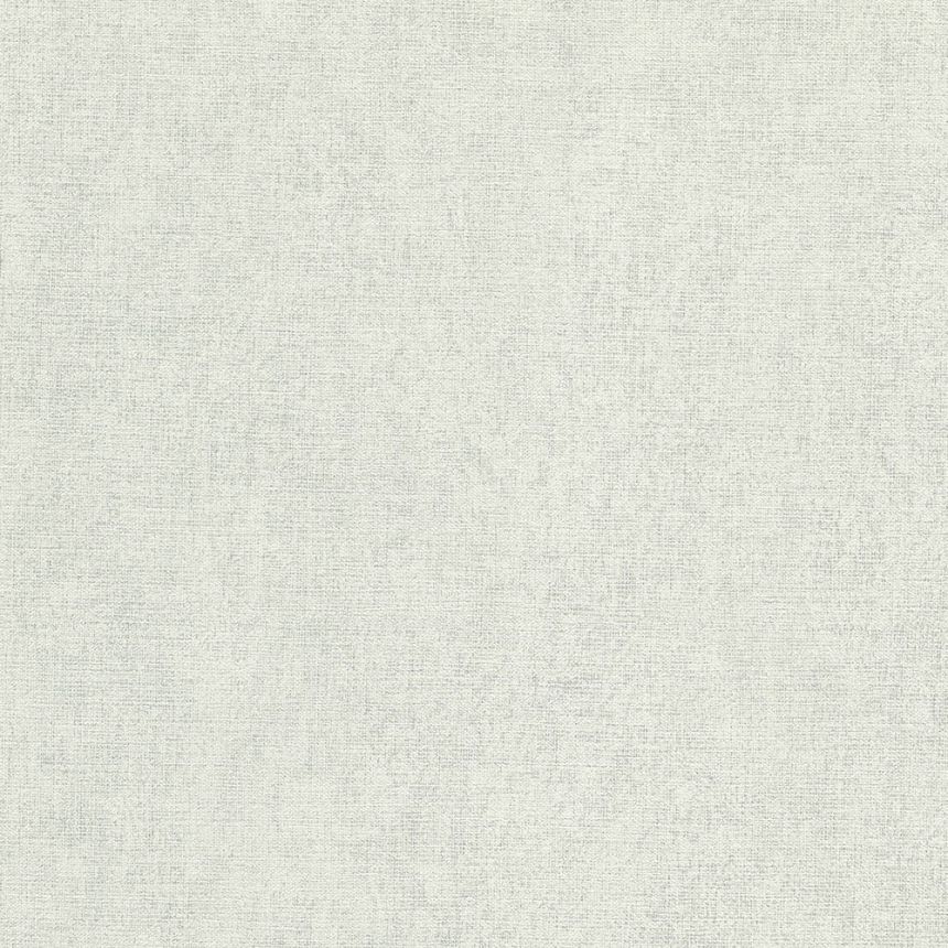 White non-woven monochrome wallpaper 31606, Textilia, Limonta