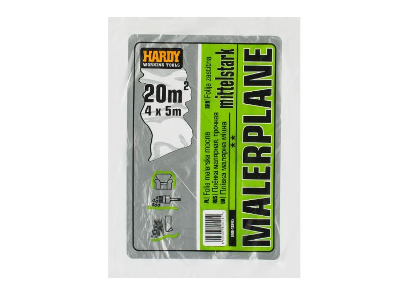 Protective cover foil 4x5 m, Hardy 0400-060405 , Angatra