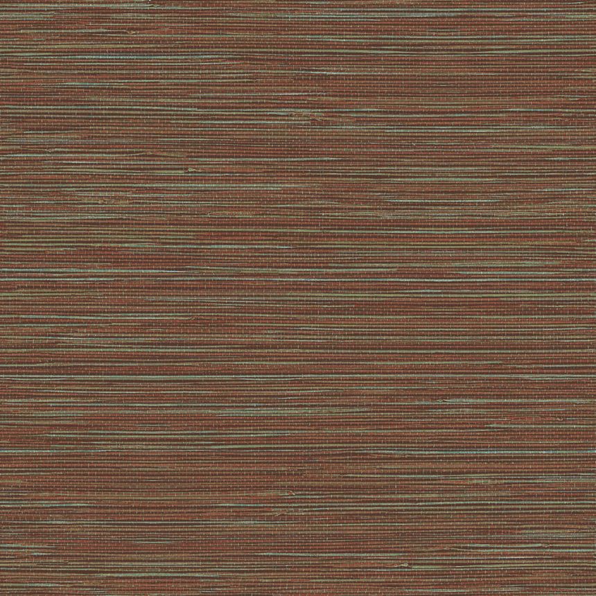Non-woven wallpaper, brown, fabric imitation, TA25047, Tahiti, Shades of Colour, Decoprint