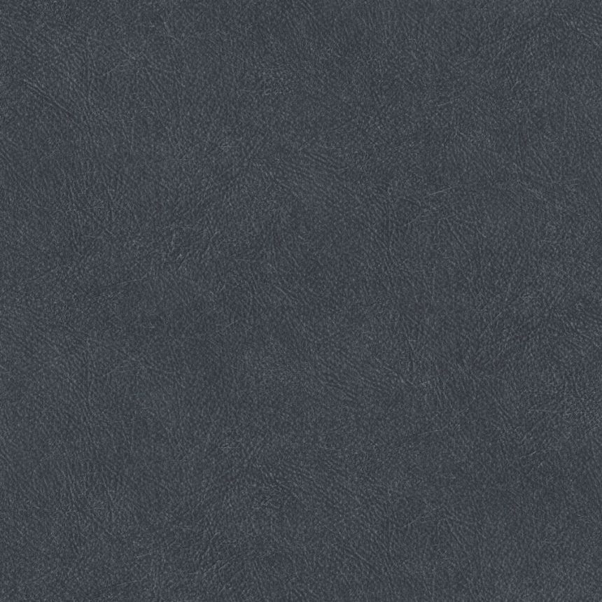 Non-woven wallpaper, blue, imitation leather, TA25027, Tahiti, Shades of Colour, Decoprint