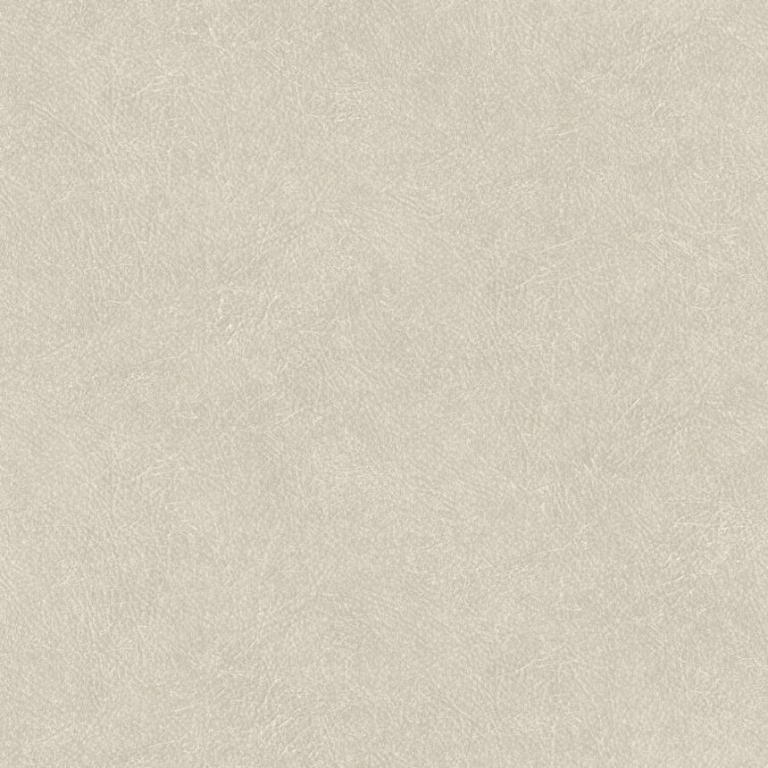 Light grey non-woven wallpaper, imitation leather TA25020 Tahiti, Shades of Colour, Decoprint