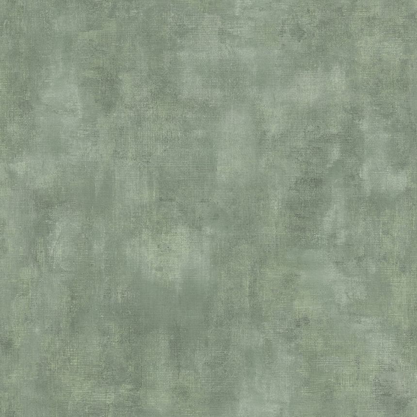 Non-woven wallpaper, green, fabric imitation, TA25009, Tahiti, Shades of Colour, Decoprint