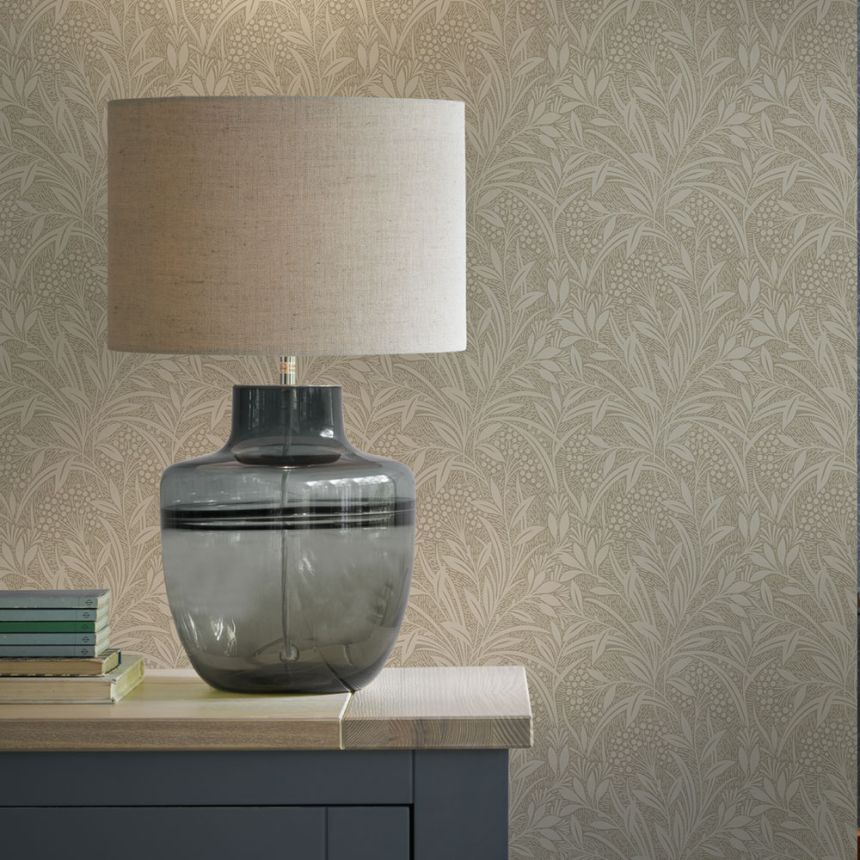 Non-woven wallpaper with floral ornaments 113340, Laura Ashley, Graham & Brown