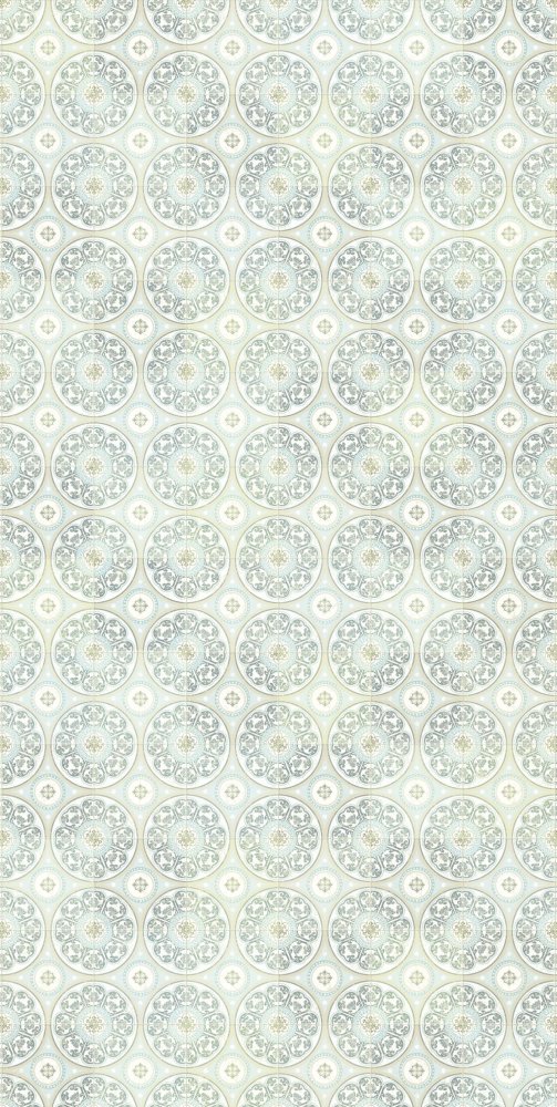 Non-woven mural wallpaper 392576, Rosario Tiles,  Celadon, 150 x 300 cm, Carmen, Eijffinger