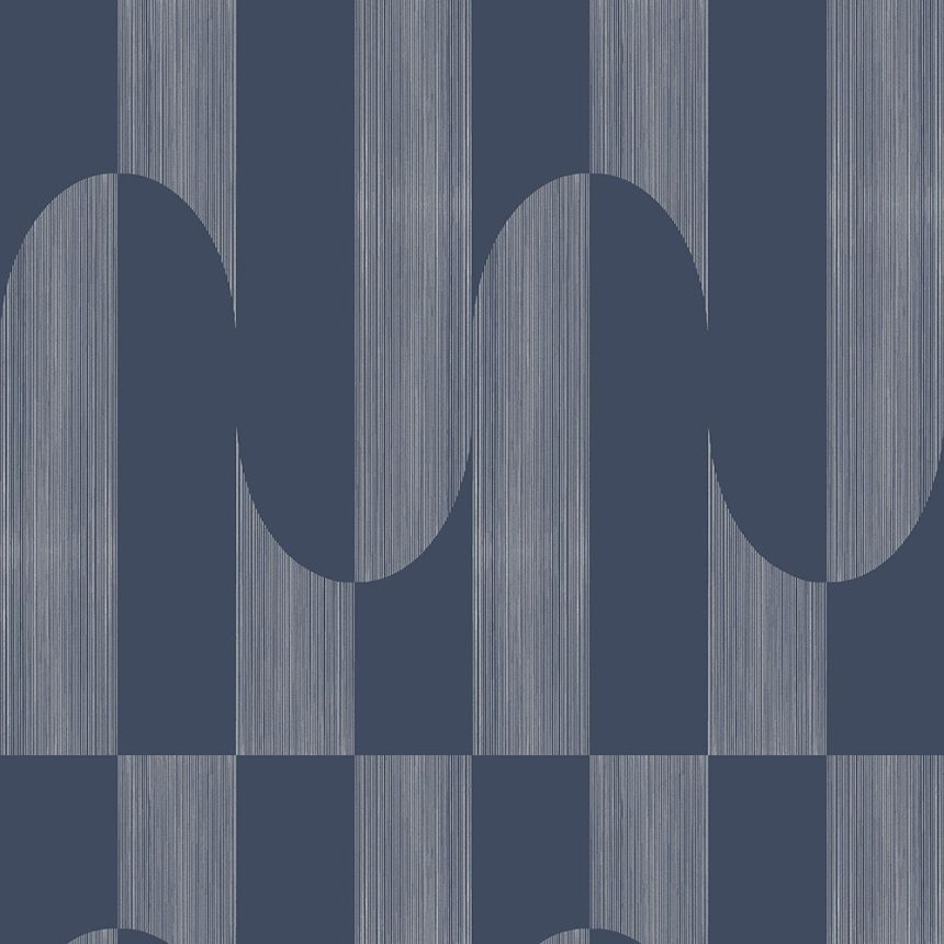 Non-woven geometric pattern wallpaper A55703, Premium Selection, Vavex