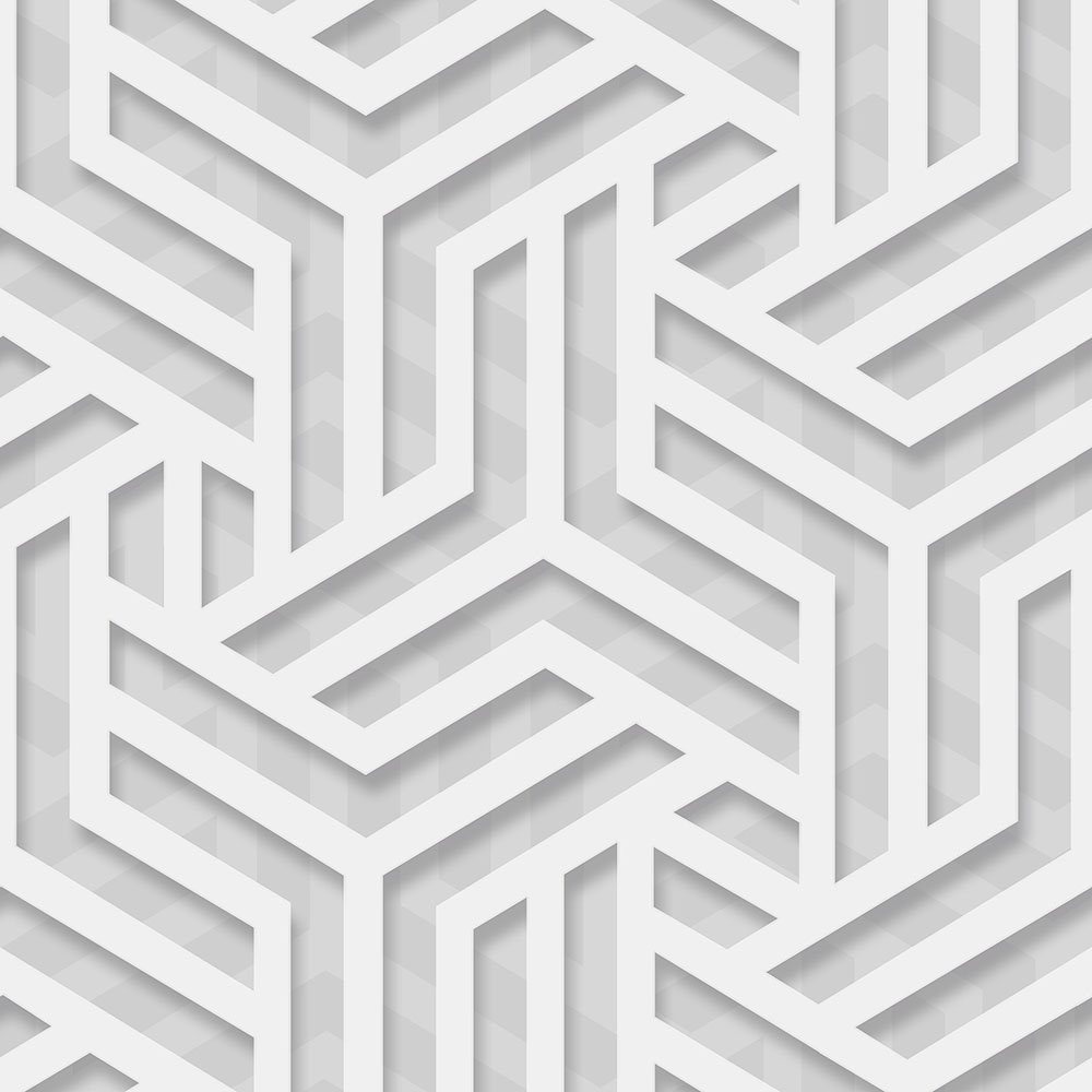 Non-woven geometric pattern wallpaper 235000, Premium Selection, Vavex