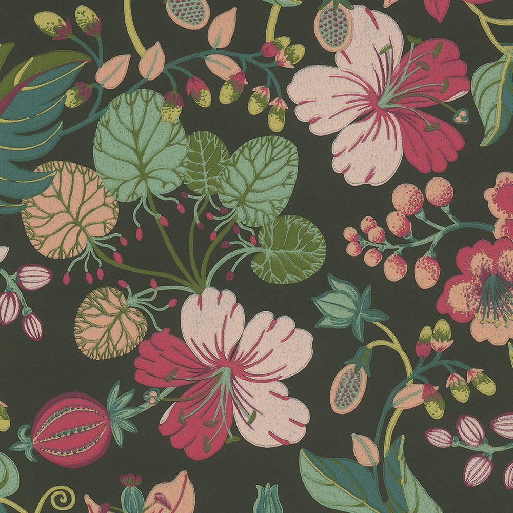 Frida Kahlo, Flowers - Non-woven wallpaper 392503, Carmen, Eijffinger