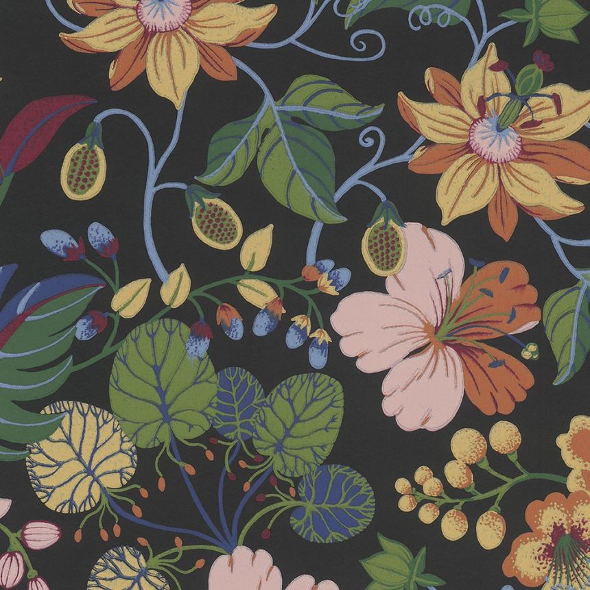 Frida Kahlo, Flowers - Non-woven wallpaper 392504, Carmen, Eijffinger