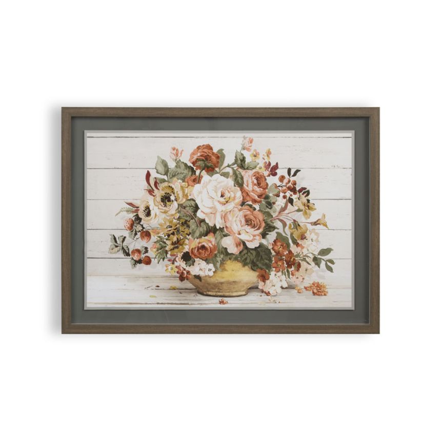 Printed canvas, framed Rosemore 115038, Laura Ashley, Graham Brown