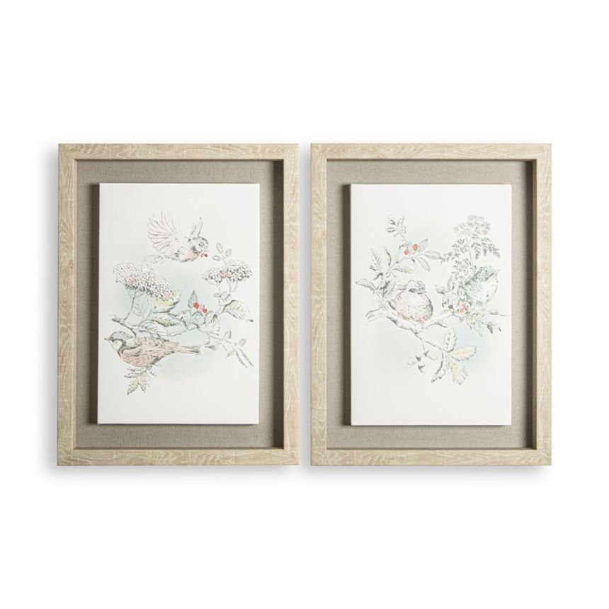 Printed canvas, framed Elderwood 115032, Laura Ashley, Graham Brown