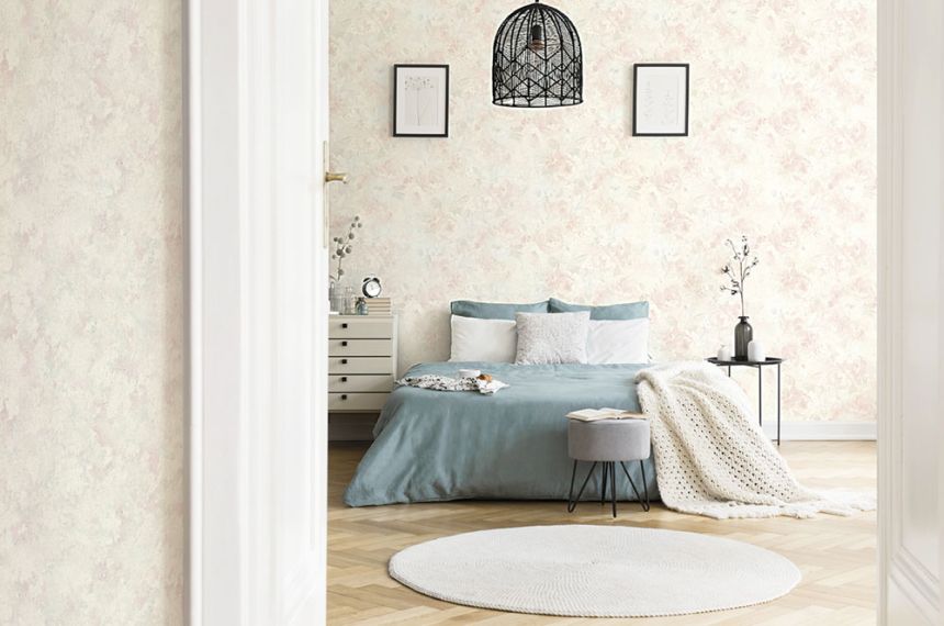 Non-woven wallpaper, Z66862, Satin Flowers, Zambaiti Parati